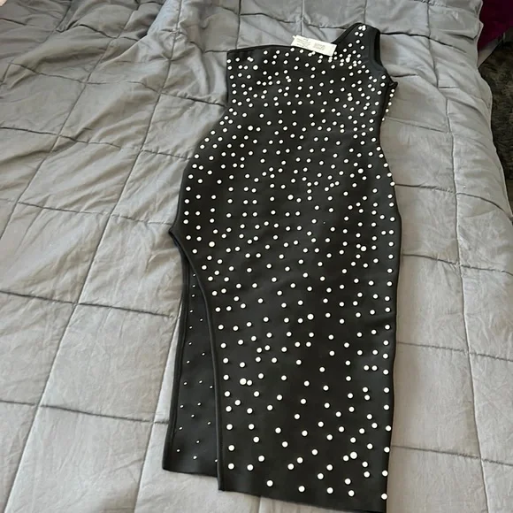 Pearl studded midi dress - Picture 1 of 5
